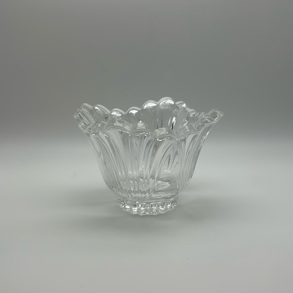 Small Square Round 3”x4” Glass Decorative Bowl For: Candy Dip Nuts, Bare-ware - Picture 11 of 11